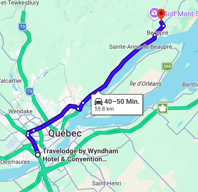 Quebec City-Canyon Sainte-Anne