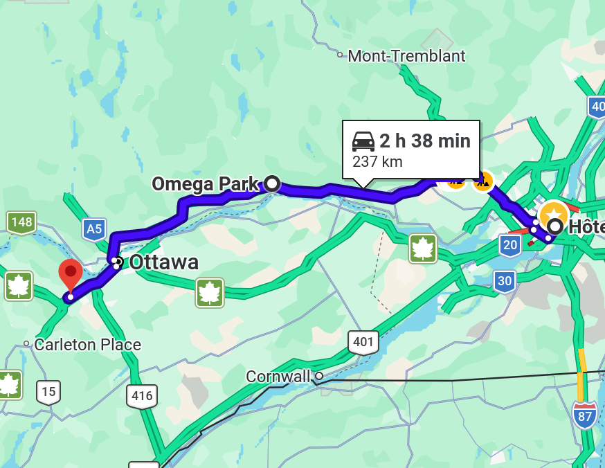 Quebec City - Montreal