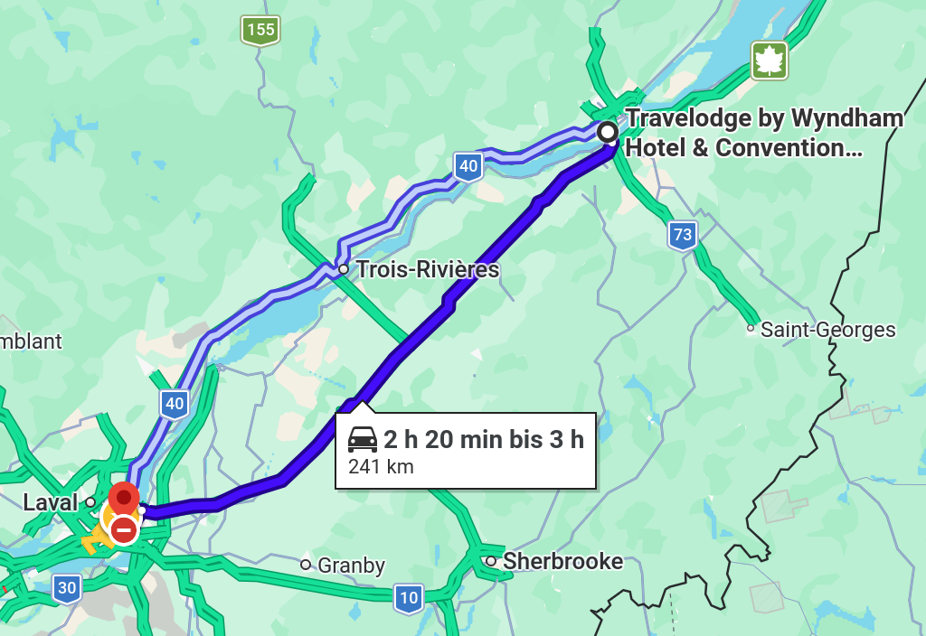 Quebec City - Montreal